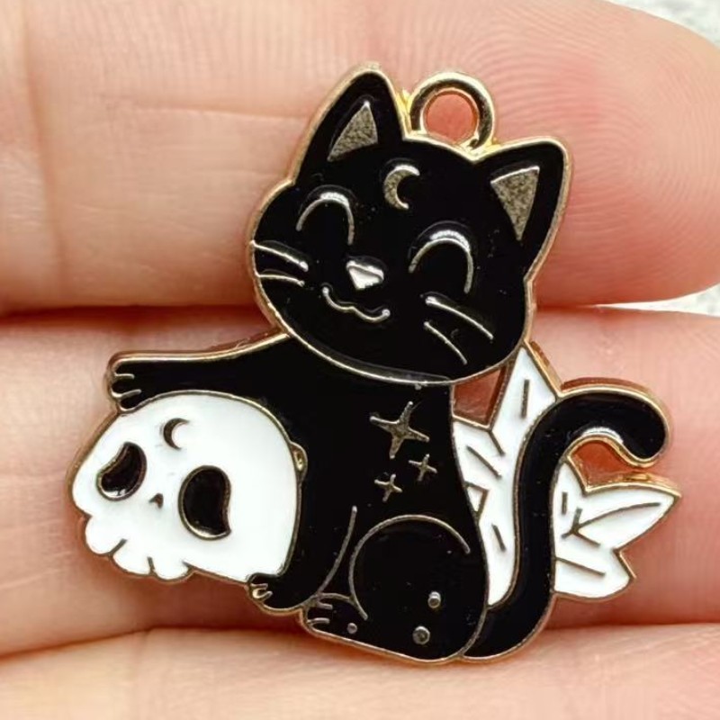 10pcs Original Alloy Enamel Bl - Jewelry Making Earrings review and price