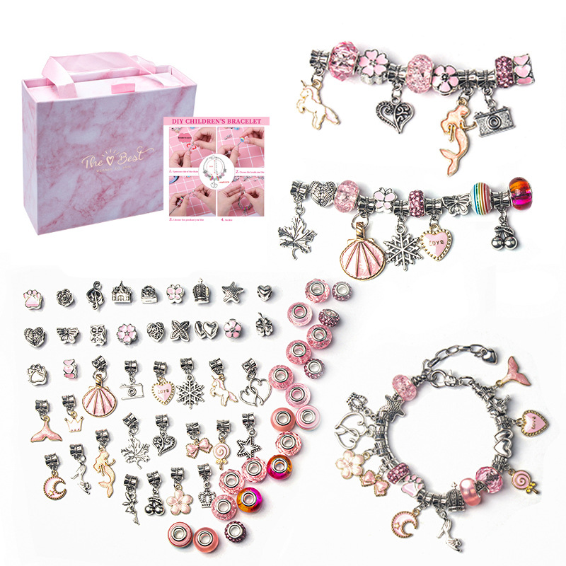 DIY Beaded Bracelet Set with S - Jewelry Making 3 Year Old review and price