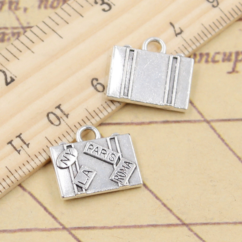 10pcs Charms Travel Bags New Y - Jewelry Making New York review and price