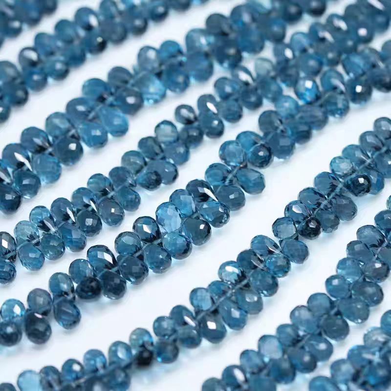 6A London blue Topaz drop face - Jewelry Making In London review and price