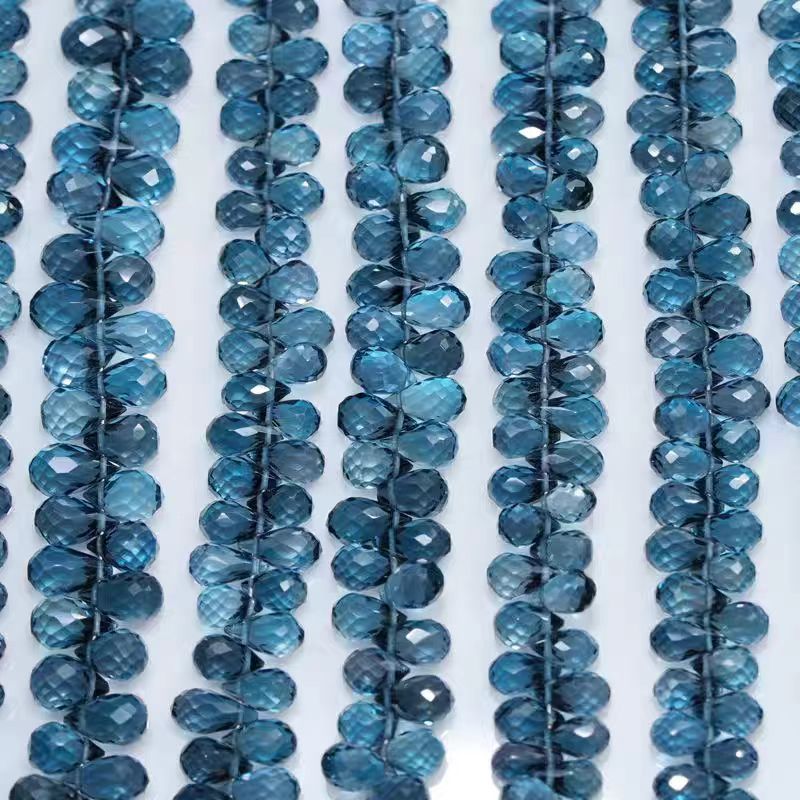 6A London blue Topaz drop face - Jewelry Making In London review and price