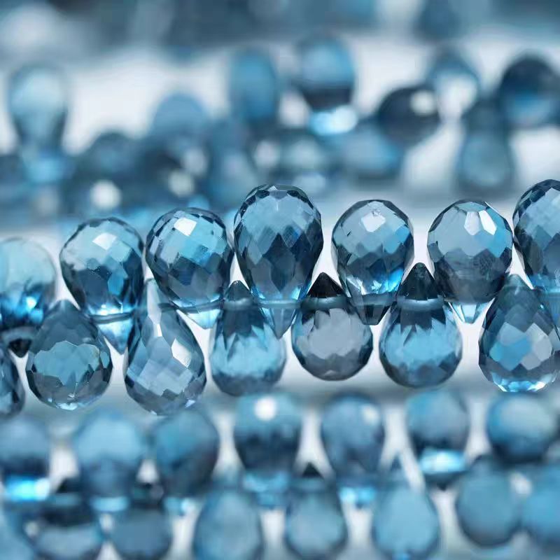 6A London blue Topaz drop face - Jewelry Making In London review and price