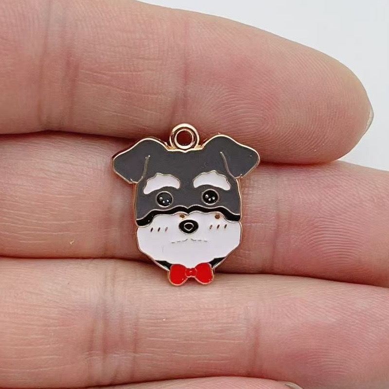 12pcs cartoon pet spotted dog  - Jewelry Making Earrings review and price