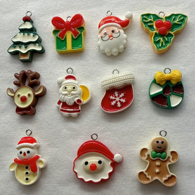 10pcs Christmas Cartoon Series - Jewelry Making Earrings review and price