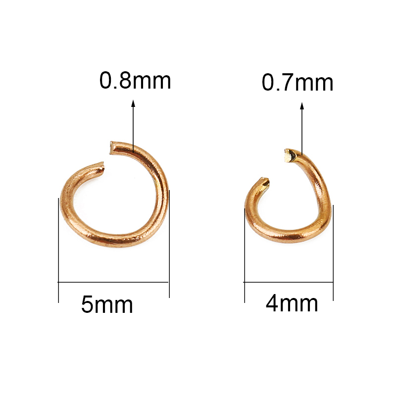 100pcs Rose Gold Plated Stainl - Jewelry Making Looper Tool review and price
