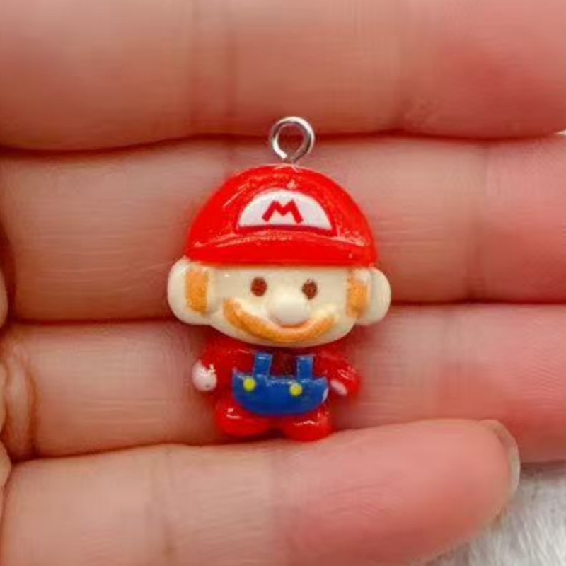 10pcs resin cartoon pendant, D - Jewelry Making Earrings review and price