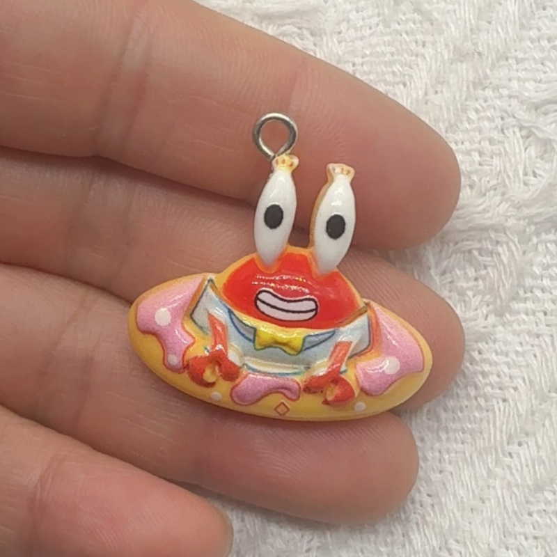 10pcs cartoon resin pendant, D - Jewelry Making Earrings review and price