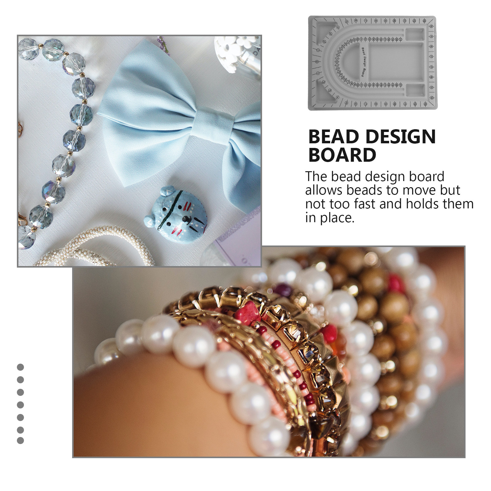 2Pcs Bead Design Board Jewelry - Jewelry Making Necklaces review and price