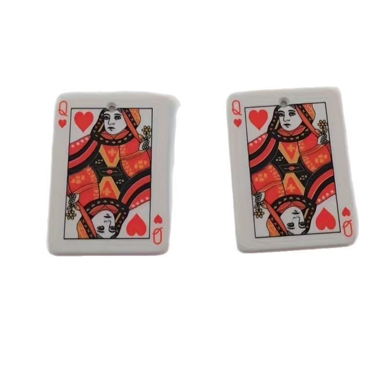 10pcs acrylic double-sided sim - Jewelry Making Earrings review and price
