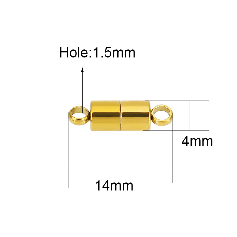 2pcs 14mm Stainless Steel Neck - Jewelry Making Necklaces review and price