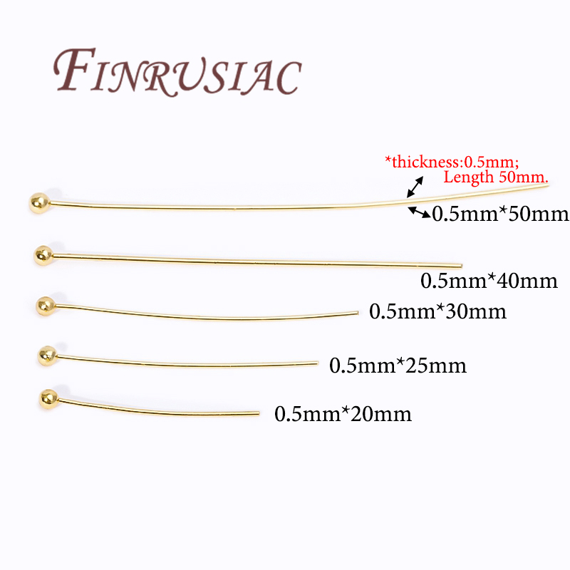 50Pcs 20-50mm Gold Plated Pins - Jewelry Making Looper Tool review and price