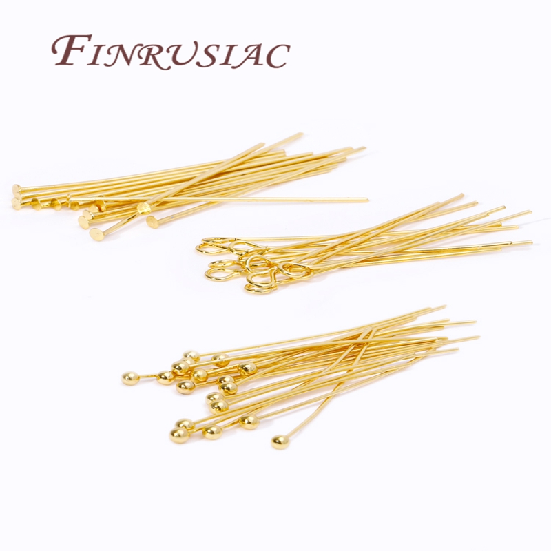 50Pcs 20-50mm Gold Plated Pins - Jewelry Making Looper Tool review and price