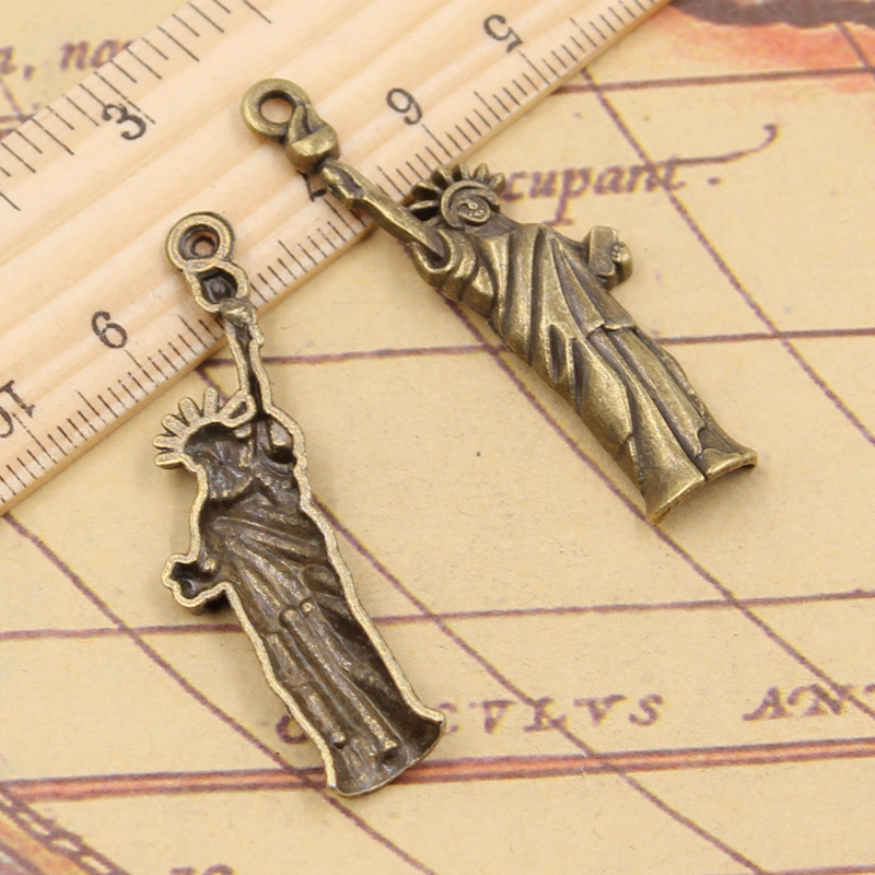 10pcs Charms Statue Of Liberty - Jewelry Making New York review and price