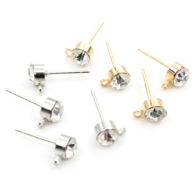 50pcs Stud Earrings Pins with  - Jewelry Making Basics review and price