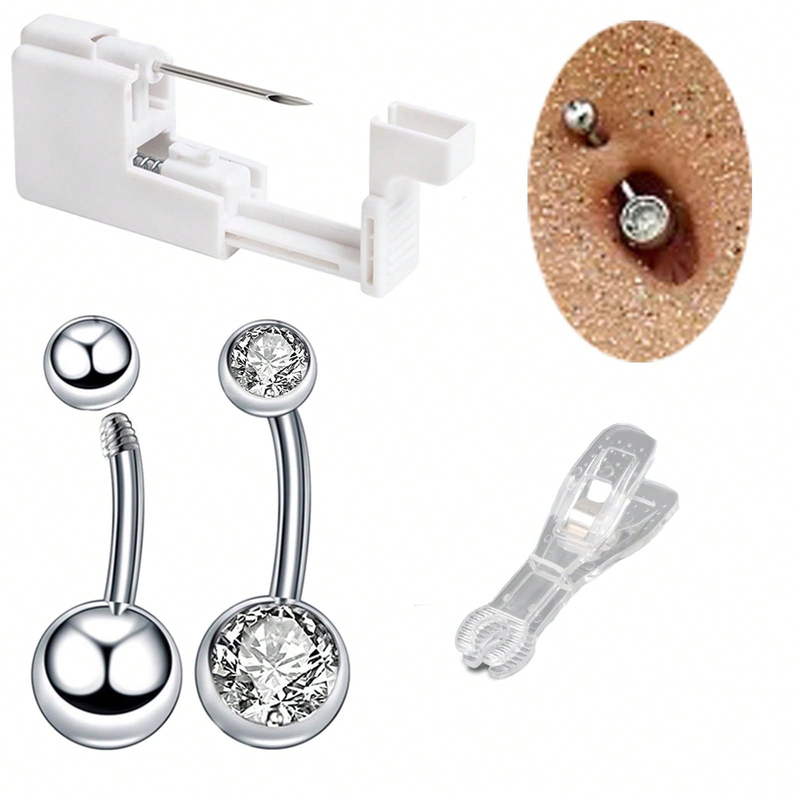 4pcs/Sets Professional Body Pi - Jewelry Making Kit Professional review and price