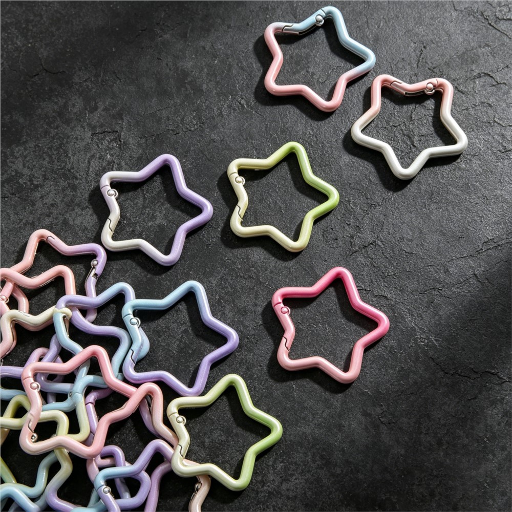 5PCS Gradient Star Shape Sprin - Jewelry Making Basics review and price