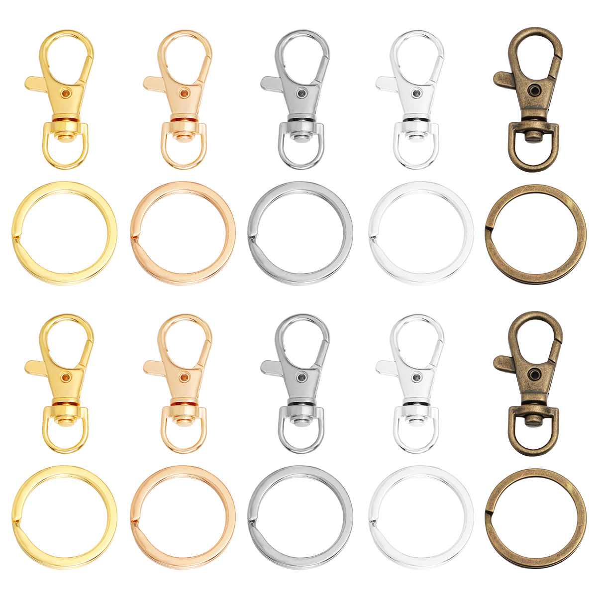 10Sets Alloy Swivel Lobster Cl - Jewelry Making Basics review and price