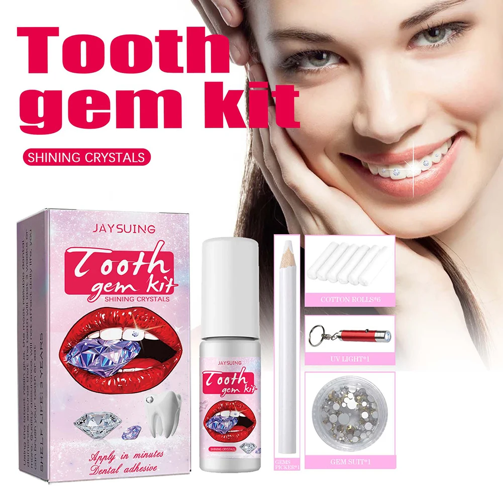 DIY Tooth Gems Kit with Crysta - Jewelry Making Kit Professional review and price
