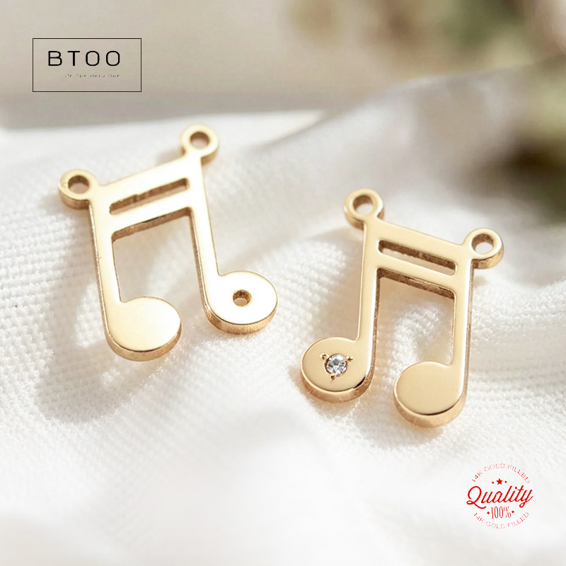 Musical Note Charm Pendant Tar - Jewelry Making Notes review and price
